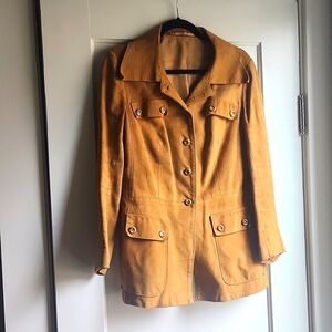 Vintage German BFW Turmkleidung Suede Jacket
